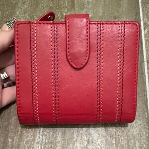 Anna & Robert Peil Legitima Red Women's leather Wallet